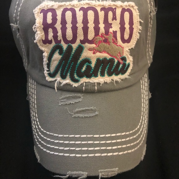 RODEO MAMA WASHED VINTAGE BALLCAP - Picture 7 of 7